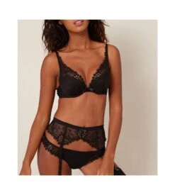 Simone Perele Porte-jarretelles Wish NOIR -Calida Soldes porte jarretelles wish noir 5