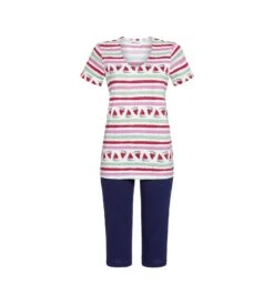 Pyjama Corsaire Rayures Et Pastèque Bunt
