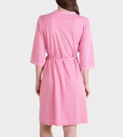 Robe De Chambre Croisée Pour Femme Rose 8 Robe De Chambre Croisée Pour Femme Rose -Calida Soldes robe de chambre croisee pour femme v23 rose 2