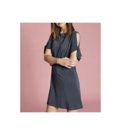 Solo Robe En Modal GRIS