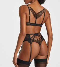 Aubade Serre-taille Night Bird Black Queen -Calida Soldes serre taille night bird black queen 4