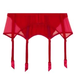 Serre-taille Splendeur Soie ROUGE