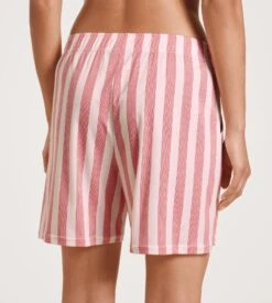 Calida Short D'intérieur Rayé Favourites Fruits Red Glow -Calida Soldes short d interieur pour femme 136 red glow 3