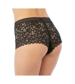Wacoal Shorty En Dentelle Raffine NOIR 6 Wacoal Shorty En Dentelle Raffine NOIR -Calida Soldes shorty en dentelle raffine noir 2