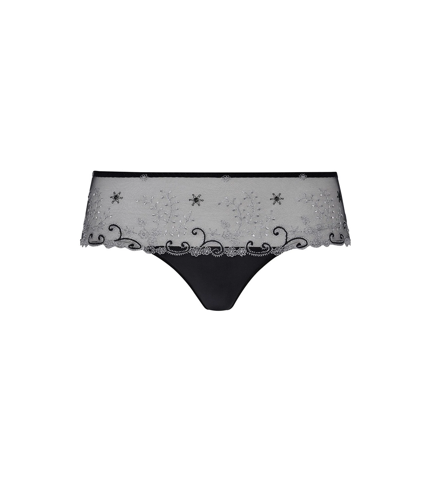 Simone Perele Shorty Pour Femme Délice NOIR 1 Simone Perele Shorty Pour Femme Délice NOIR