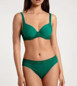 Calida Slip Avec Dentelle Natural Comfort Nevada Green 6 Calida Slip Avec Dentelle Natural Comfort Nevada Green -Calida Soldes slip avec dentelle natural comfort nevada green 1