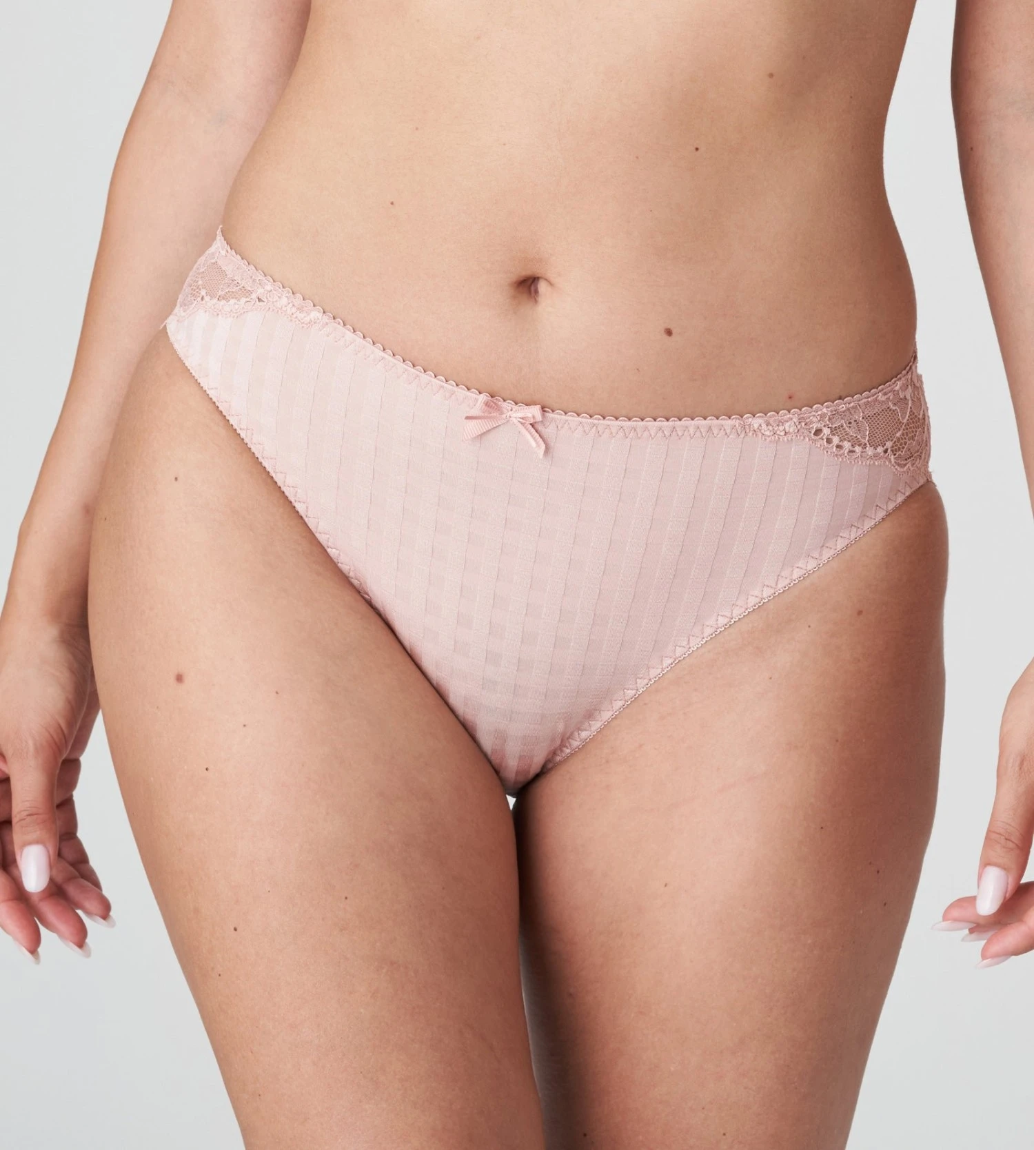 PRIMA DONNA Slip Brésilien Madison Powder Rose 2 PRIMA DONNA Slip Brésilien Madison Powder Rose – Image 2