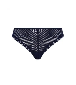 Slip Charme Tressage Graphic Tressage Marine