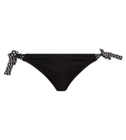 Slip De Bain à Lacets Dolce Vita Pois Noir