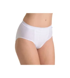 Slip échancré Sloggi Control Tai BLANC 03