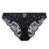 Aubade Slip Italien Flowermania NOIR