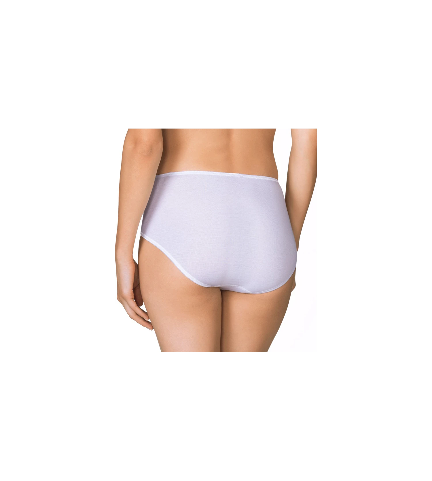 Calida Slip Midi En Coton Feminin Sense BLANC 2 Calida Slip Midi En Coton Feminin Sense BLANC – Image 2