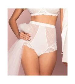 Slip Rétro Stricto Sensuelle NACRE -Calida Soldes slip retro stricto sensuelle nacre 2