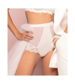 Slip Rétro Stricto Sensuelle NACRE -Calida Soldes slip retro stricto sensuelle nacre 3