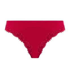 Slip Séduction Splendeur Soie ROUGE