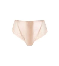 Slip Taille Haute Splendeur Soie NUDE