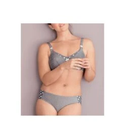 ANITA Soutien-gorge Allaitement Polka Dot TAUPE -Calida Soldes soutien gorge allaitement polka dot taupe 1