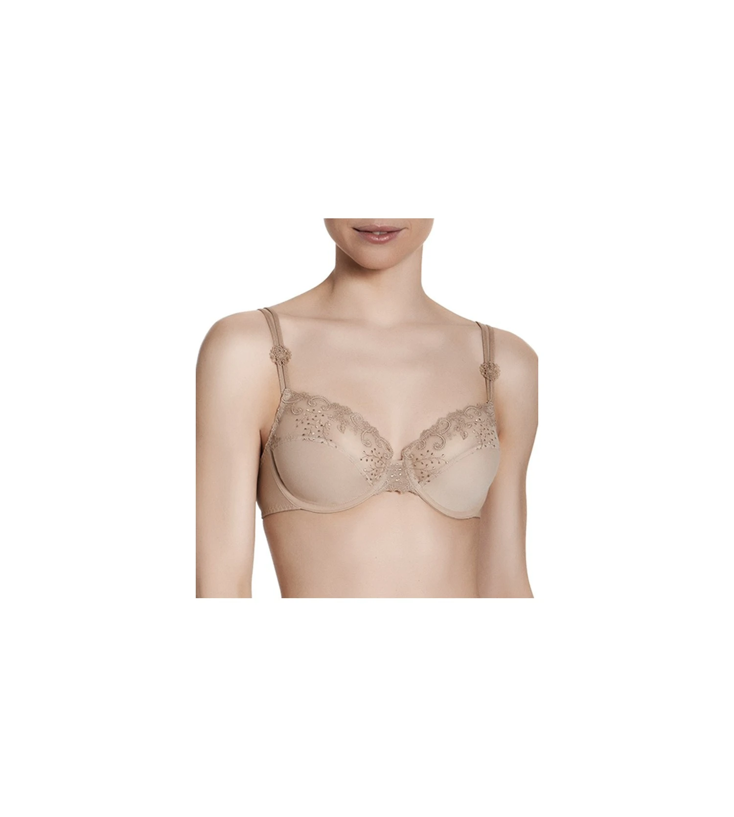 Simone Perele Soutien-gorge Avec Armatures Delice PEAU 1 Simone Perele Soutien-gorge Avec Armatures Delice PEAU