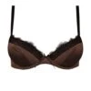 Soutien-gorge Coque Disco Dentelle Cuivre Disco