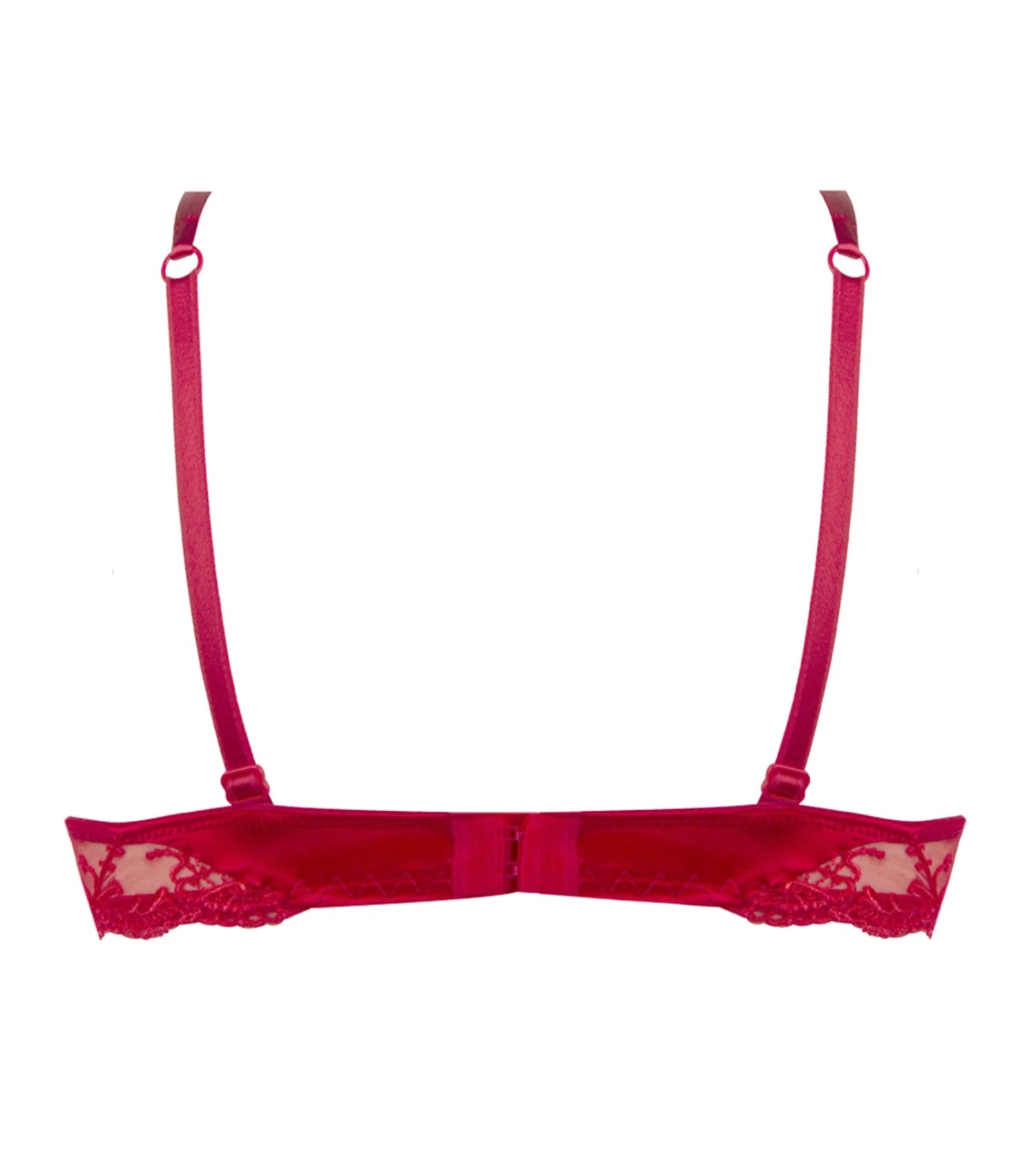 Soutien-gorge Coques Splendeur Soie Rouge 3 Soutien-gorge Coques Splendeur Soie Rouge – Image 3