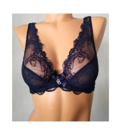 Soutien-gorge Triangle Glam Soir De Venise BLEU -Calida Soldes soutien gorge glam soir de venise bleu 3