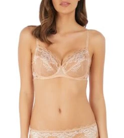 Wacoal Soutien-gorge Lace Perfection Cafe Creme -Calida Soldes soutien gorge lace perfection cafe creme 4