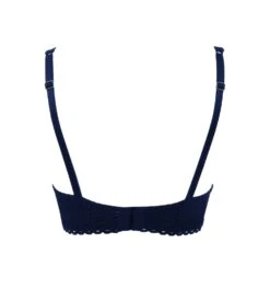 Tressage Graphique - Soutien-gorge Push-up (A, B) Tressage Marine -Calida Soldes soutien gorge push up a b 5273 tressage marine 2