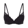 Simone Perele Soutien-gorge Push-up Saga Noir