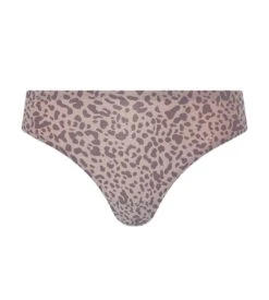 Chantelle String Imprimé Softstretch Léopard Foncé