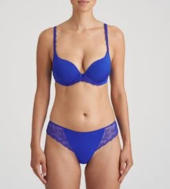 MARIE JO String Nellie Bleu Electrique -Calida Soldes string nellie bleu electrique 5