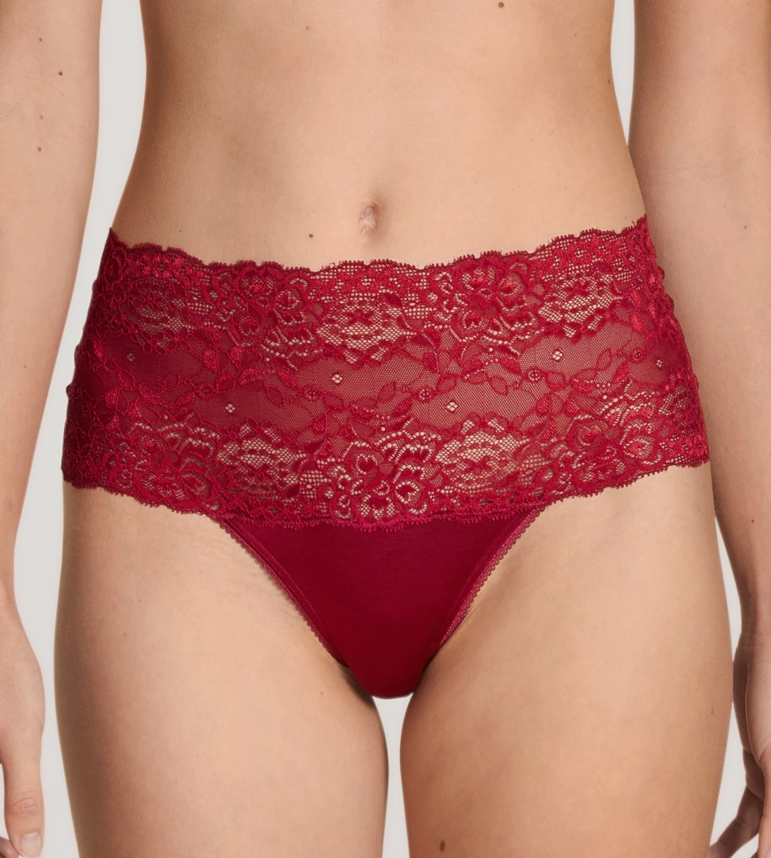 Calida String Taille Haute Sensual Secret Rio Red 2 Calida String Taille Haute Sensual Secret Rio Red – Image 2