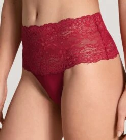 Calida String Taille Haute Sensual Secret Rio Red 6 Calida String Taille Haute Sensual Secret Rio Red -Calida Soldes string taille haute sensual secret 167 rio red 2