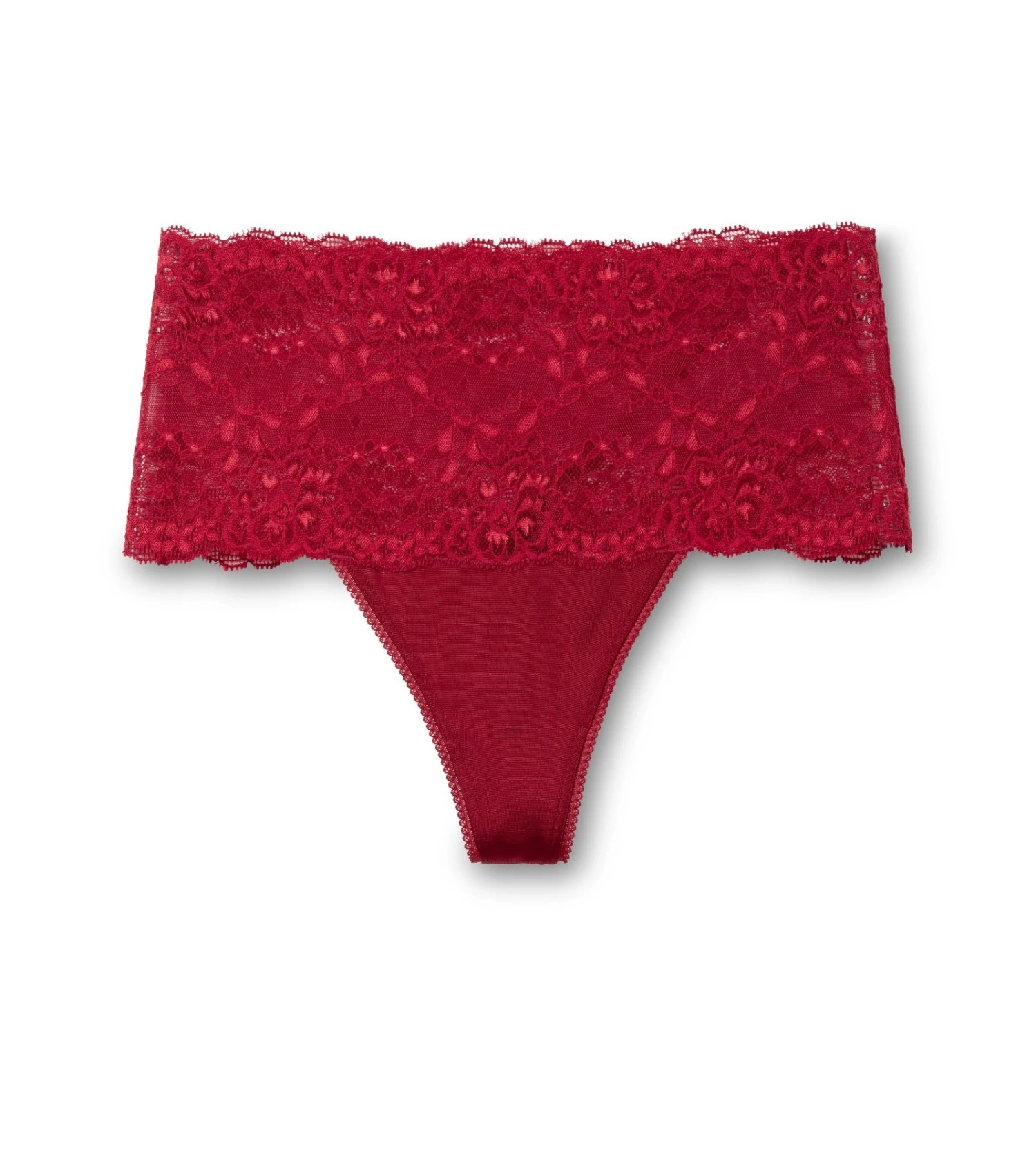 Calida String Taille Haute Sensual Secret Rio Red 1 Calida String Taille Haute Sensual Secret Rio Red
