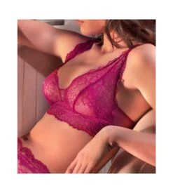 Sublime En Dentelle - Soutien-gorge Sans Armatures Fuchsia Sublime -Calida Soldes sublime en dentelle sans armatures fuchsia sublime 2