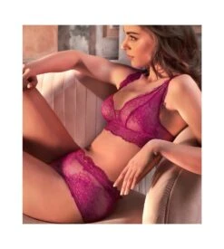 Sublime En Dentelle - Soutien-gorge Sans Armatures Fuchsia Sublime -Calida Soldes sublime en dentelle sans armatures fuchsia sublime 8