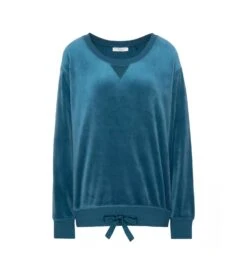 Triumph Sweatshirt En Velours Mix & Match 1692 Smokey Blue