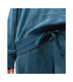 Triumph Sweatshirt En Velours Mix & Match 1692 Smokey Blue -Calida Soldes sweatshirt en velours mix match 1692 smokey blue 3