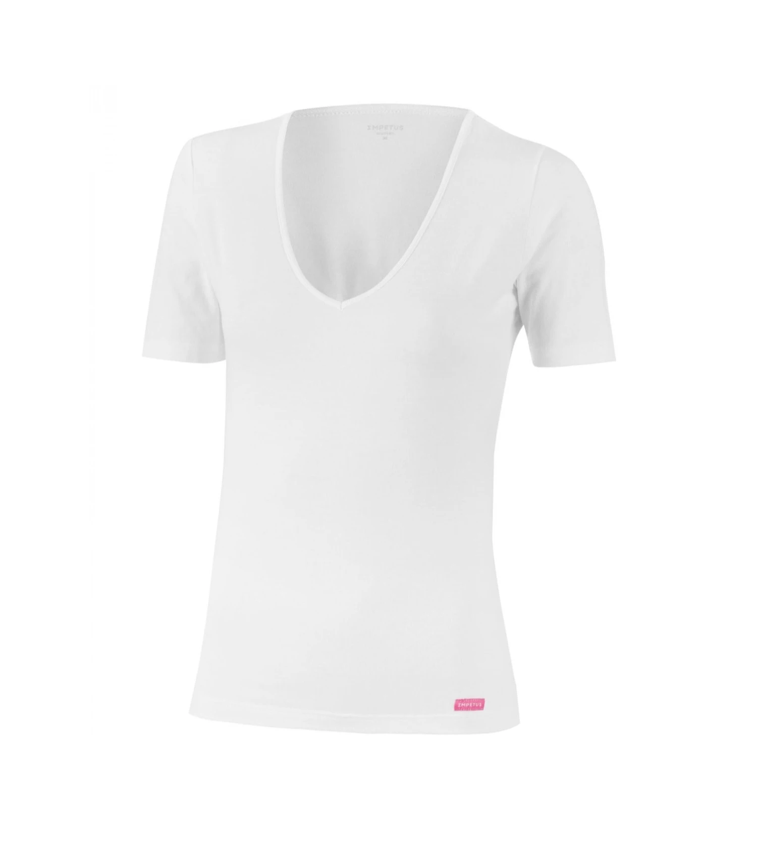 T-shirt Femme Col V Thermo BLANC 01 1 T-shirt Femme Col V Thermo BLANC 01