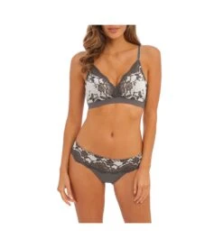 Wacoal Tanga Avec Dentelle Florilège Inky Flower -Calida Soldes tanga avec dentelle florilege inky flower 3