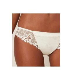 Simone Perele Tanga String Brodé Wish NATUREL -Calida Soldes tanga string brode wish naturel 2