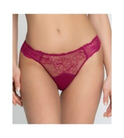 Tanga Sublime En Dentelle Fuchsia Sublime -Calida Soldes tanga sublime en dentelle fuchsia sublime 3