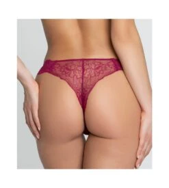Tanga Sublime En Dentelle Fuchsia Sublime -Calida Soldes tanga sublime en dentelle fuchsia sublime 5