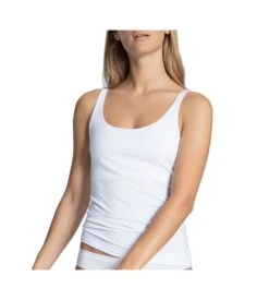 Calida Tank Top Brassière Natural Comfort BLANC 01