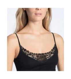 Calida Top à Dentelle Feminin Sense NOIR 992 -Calida Soldes top a dentelle feminin sense noir 992 2