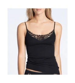 Calida Top à Dentelle Feminin Sense NOIR 992 -Calida Soldes top a dentelle feminin sense noir 992 5