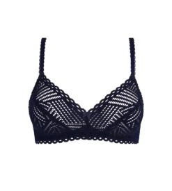 Tressage Graphique - Soutien-gorge Sans Armatures Tressage Marine