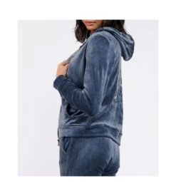 Banana Moon Veste Zipée En Velours Fresco Glacier -Calida Soldes veste zipee en velours fresco glacier hkc84 3