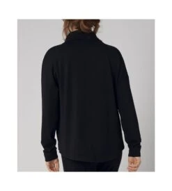 Triumph Veste Zippée Lounge-Me Climate Black -Calida Soldes veste zippee lounge me climate 0004 black 2
